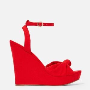 BRAND NEW Wedge - Maddison (Cherry Red)